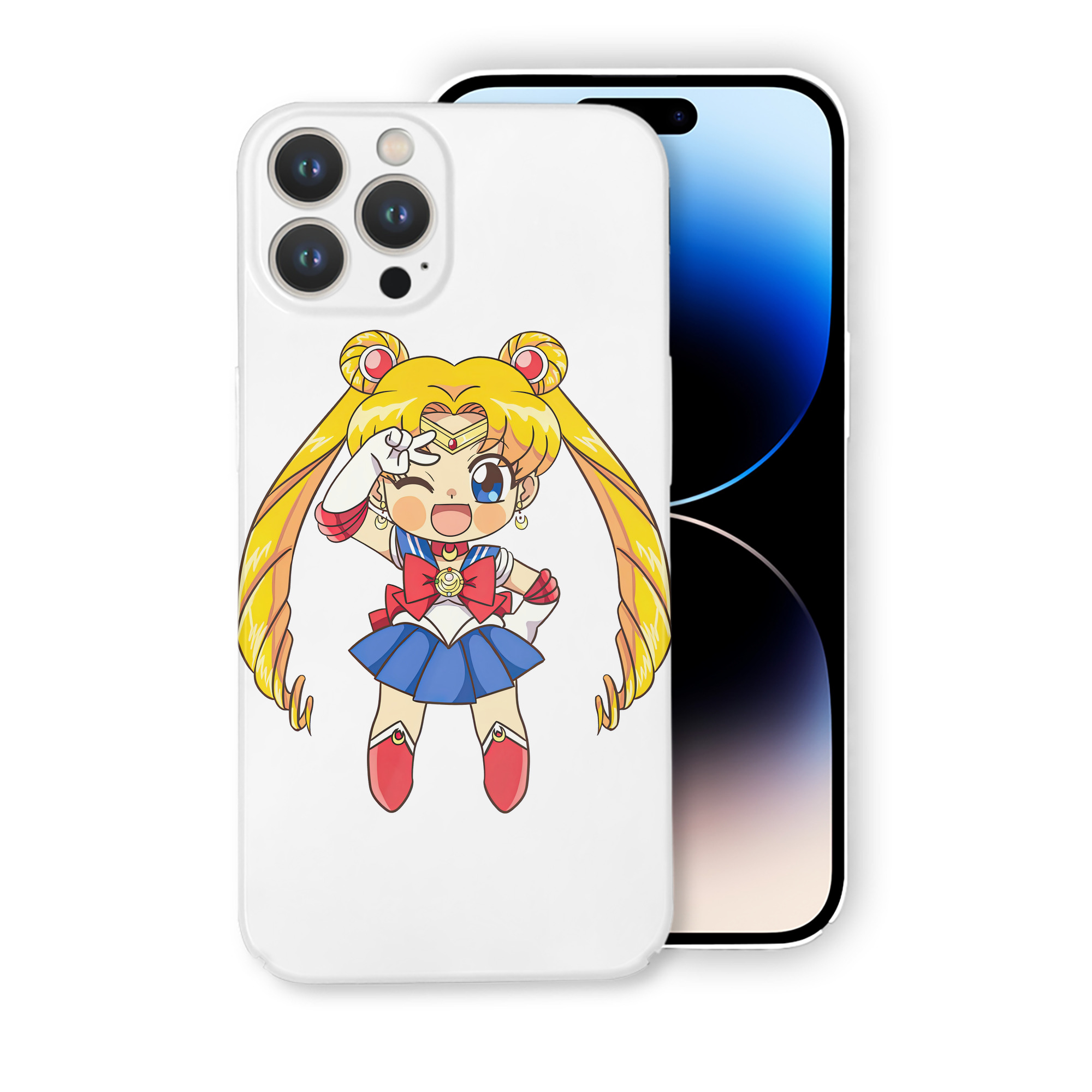 （画像用） 美少女戦士セーラームーン 月野 うさぎ つきの うさぎ Sailor Moon Tsukino Usagi 【iPhone 14シリーズ対応】ハードケース
